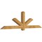 Ekena Millwork Kennewick Rough Sawn Timber Gable Bracket, Western Red Cedar, 84"W x 24"H x 4"D x 4"F, 7/12 Pitch GBW084X24X0404KEN00RWR - alternate 4